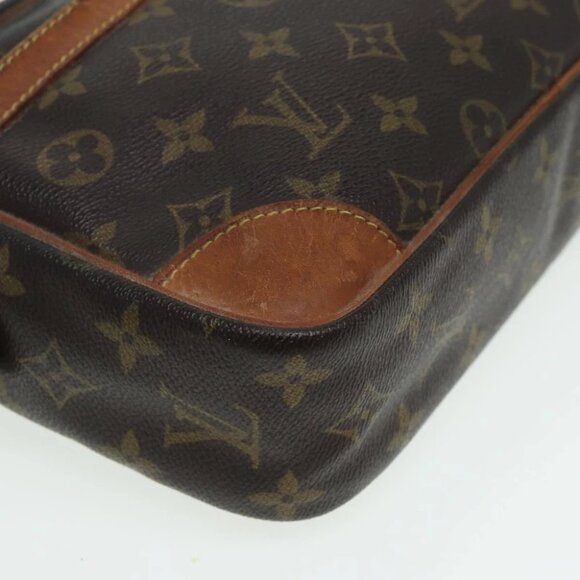LOUIS VUITTON Monogram Compiegne 28 Clutch Bag M51845 LV Auth 83111 - Picture 6 of 14